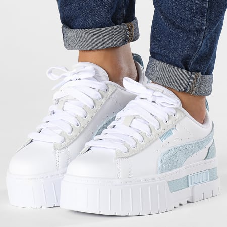 Sneakers Mayze Mix Donna 387468 Puma White Icy Blue