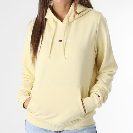 Tommy Jeans Sudadera de mujer con capucha Regular Serif Linear