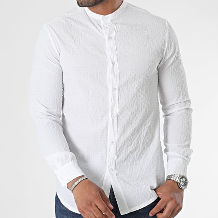 Uniplay - Camicia a maniche lunghe bianca