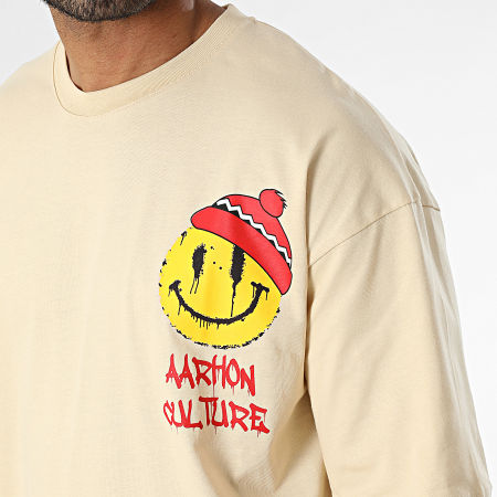 Aarhon - Camiseta beige