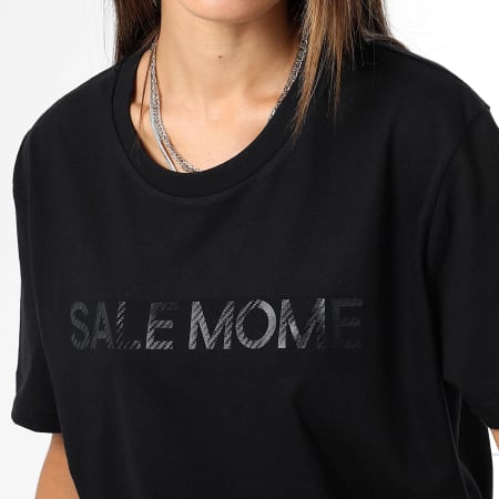 Sale Môme Paris - Tee Shirt Femme Carbone Nounours Noir Noir