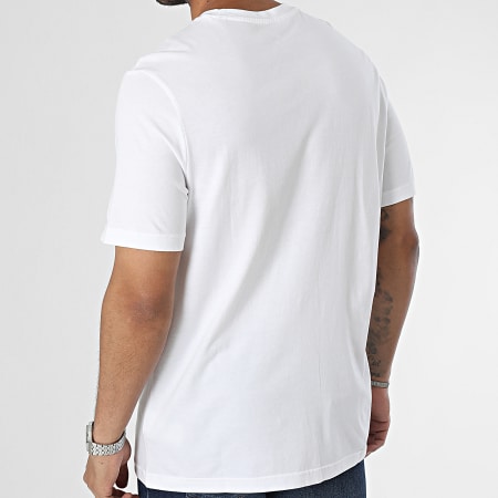 Reebok - Tee Shirt Reebok Identity Big Logo Stacked 100071175 Blanc