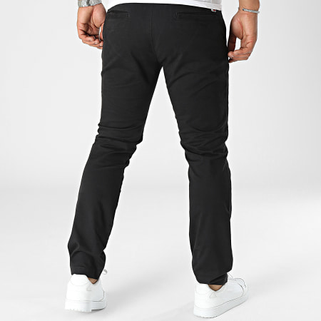 Tommy Jeans - Pantalon Chino Austin 6758 Noir