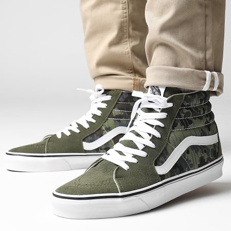 Vans - Sneakers Sk8 Hi 7NSBGK1 Rain Camo Green Multi
