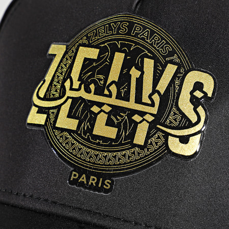 Zelys Paris - Casquette Noir Doré