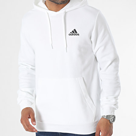 Adidas Sportswear Sweat Capuche Feelcozy H12211 Blanc