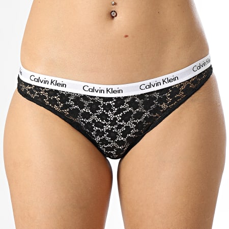 Calvin Klein - Lot De 3 Culottes Femme QD3926E Noir Gris Bordeaux