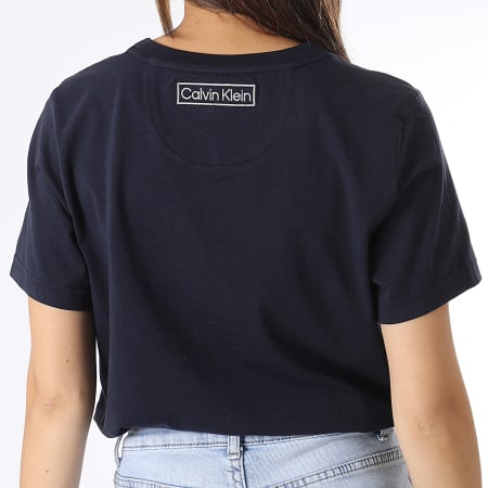 Calvin Klein - Camiseta de mujer QS6798E Azul marino
