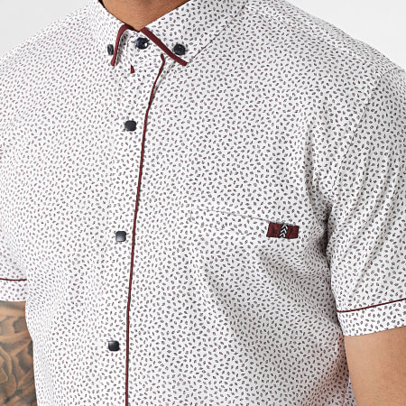 Chemisier Burton à Pois Blancs - Manches Courtes - Taille 40 - Occasion Très Bon état