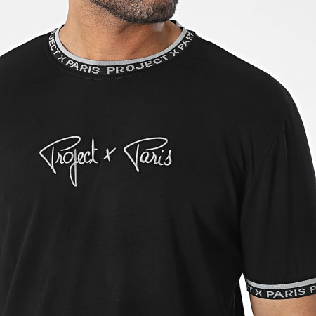 Project X Paris - Ensemble Tee Shirt Et Short Jogging 2310019 2340019 Noir