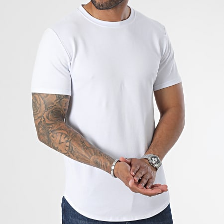 Uniplay - Lote de 2 camisetas oversize T311 Blanco Negro