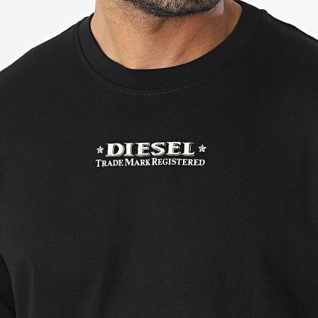 Diesel - Camiseta Just A02333-0CATM Negro