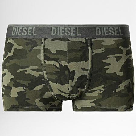 Diesel - Set di 3 boxer Damien 00ST3V-0WCAS Nero Khaki Verde Camouflage