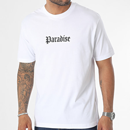 Luxury Lovers - Paradise III Large Oversize Camiseta Blanco