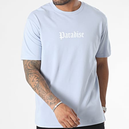 Luxury Lovers - Paradise III Camiseta oversize azul cielo grande