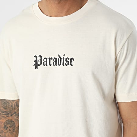 Luxury Lovers - Camiseta Oversize Large Paradise III Beige
