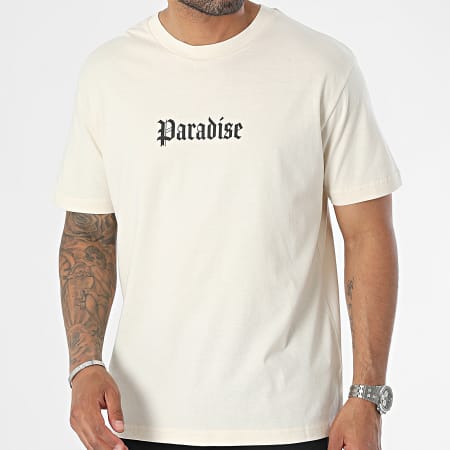 Luxury Lovers - Camiseta Oversize Large Paradise III Beige