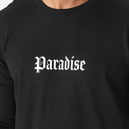 Luxury Lovers - Camiseta de manga larga Paradise III Negro