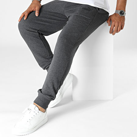 Puma - Essentials Logo Jogging Pants 586716 Gris Carbón