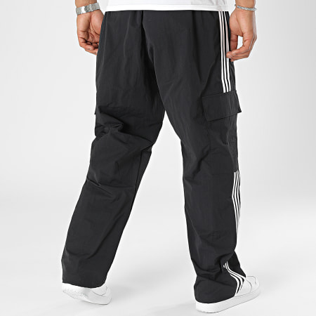 Adidas Originals - Pantalon Cargo A Bandes 3 Stripes HR3364 Noir