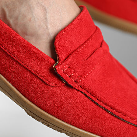 Mocasines rojos