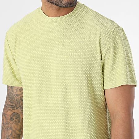 Classic Series - Conjunto de camiseta verde claro y pantalón corto de jogging