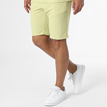 Classic Series - Set di maglietta e pantaloncini da jogging verde chiaro