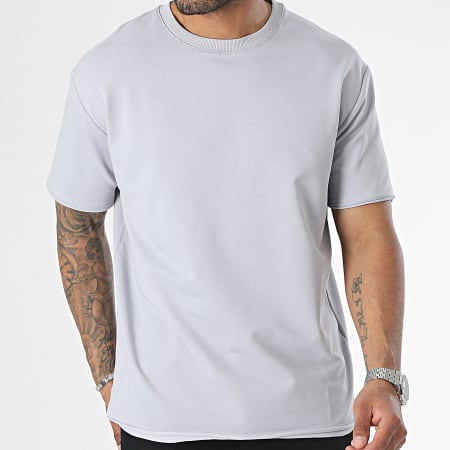 KZR - Camiseta gris claro