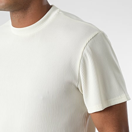 Classic Series - Conjunto de camiseta y pantalón corto de jogging beige