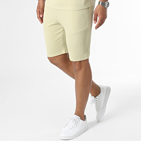 Classic Series - Set di maglietta e pantaloncini da jogging verde cachi chiaro