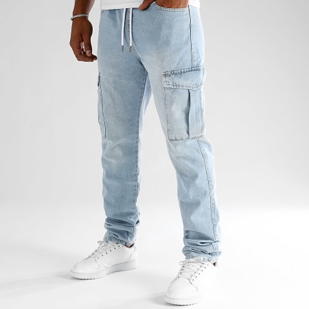 LBO - Jogger Pant Jean Cargo Relaxed Fit 2999 Denim Wash