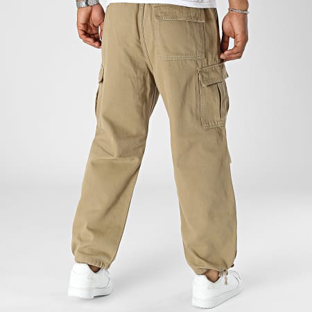 2Y Premium - Pantaloni Cargo in cammello