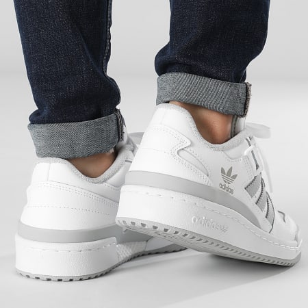 Adidas Originals - Baskets Femme Forum Low IF2733 Footwear White Grey Two