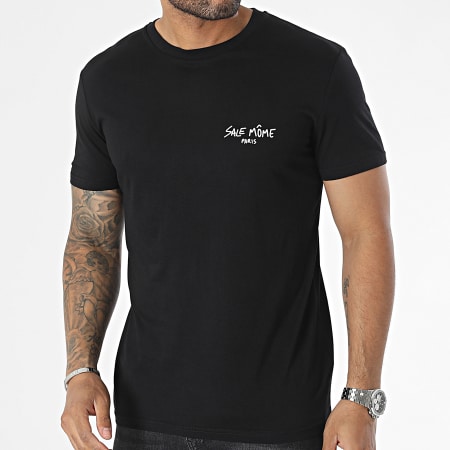 Sale Môme Paris - Pola Teddy Bear Camiseta Negro