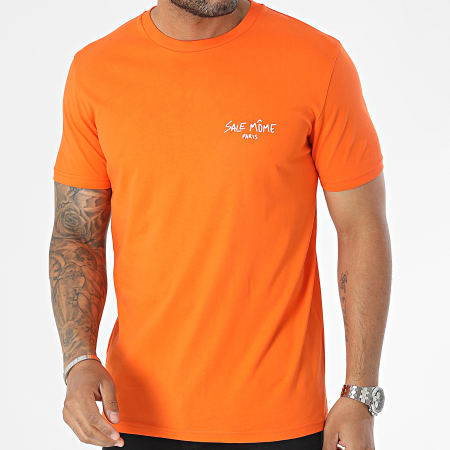 Sale Môme Paris - Pola Bear Tee Shirt Arancione