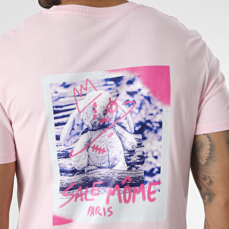 Sale Môme Paris - Tee Shirt Lapin Pola Rose