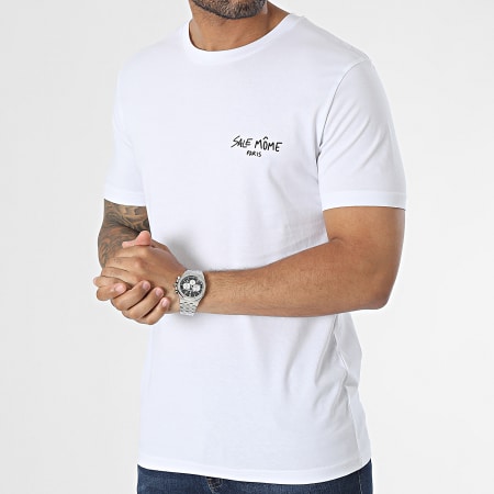 Sale Môme Paris - Tee Shirt Nounours Pola Blanc