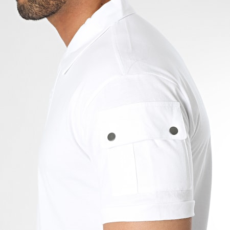 Veste de cuisine blanche mixte manches courtes COOKIE pas chère