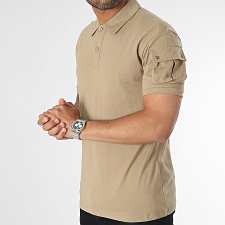 Classic Series - Polo Manches Courtes Beige