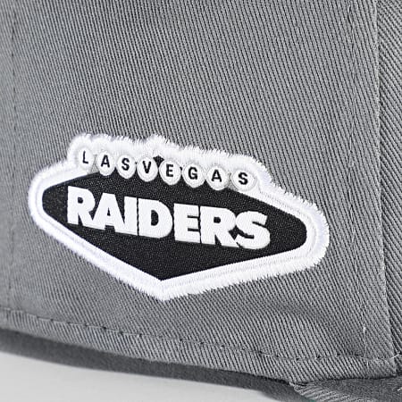 New Era - Gorra Las Vegas Raiders 9Fifty Team Side Patch Snapback Gris
