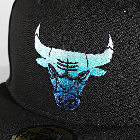 New Era - Casquette Fitted 59Fifty Gradient Chicago Bulls Noir