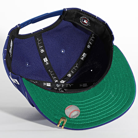 New Era - Los Angeles Dodgers 9Fifty Pinstripe Snapback Cap Blu Navy