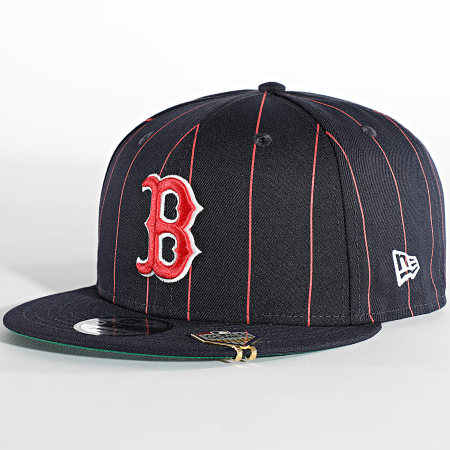 New Era - Casquette Snapback 9Fifty Pinstripe Boston Red Sox Noir