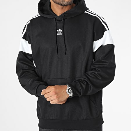 Sudadera adidas negra capucha outlet