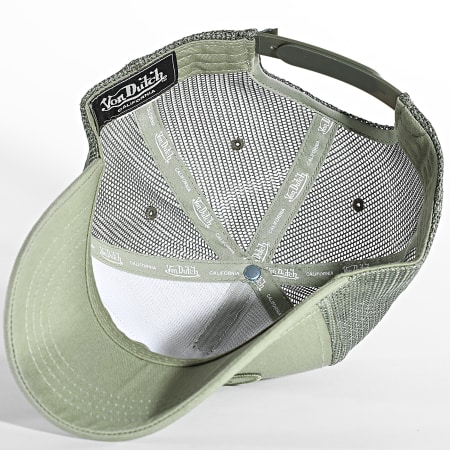 Von Dutch - Casquette Trucker Lof Vert Kaki