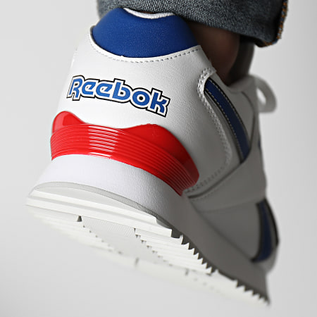 Reebok - Baskets Glide Ripple Clip 100032909 Footwear White Pure Grey 2 Vector Blue