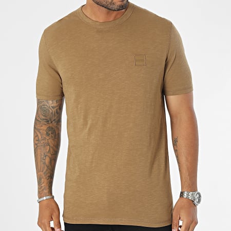 BOSS - Tee Shirt Tegood 50478771 Marron