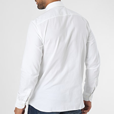 BOSS - Hal Camisa Manga Larga 50490412 Blanco