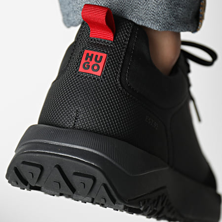 HUGO Sneaker in Stile Running in Mix di Materiali, Scarpe da Ginnastica