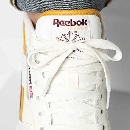 Reebok - Baskets Classic Leather 100033998 Chalk Classic Maroon Retgo